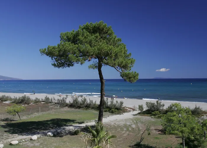 Hotel apartamentowy Cala Bianca Borgo (Corsica)